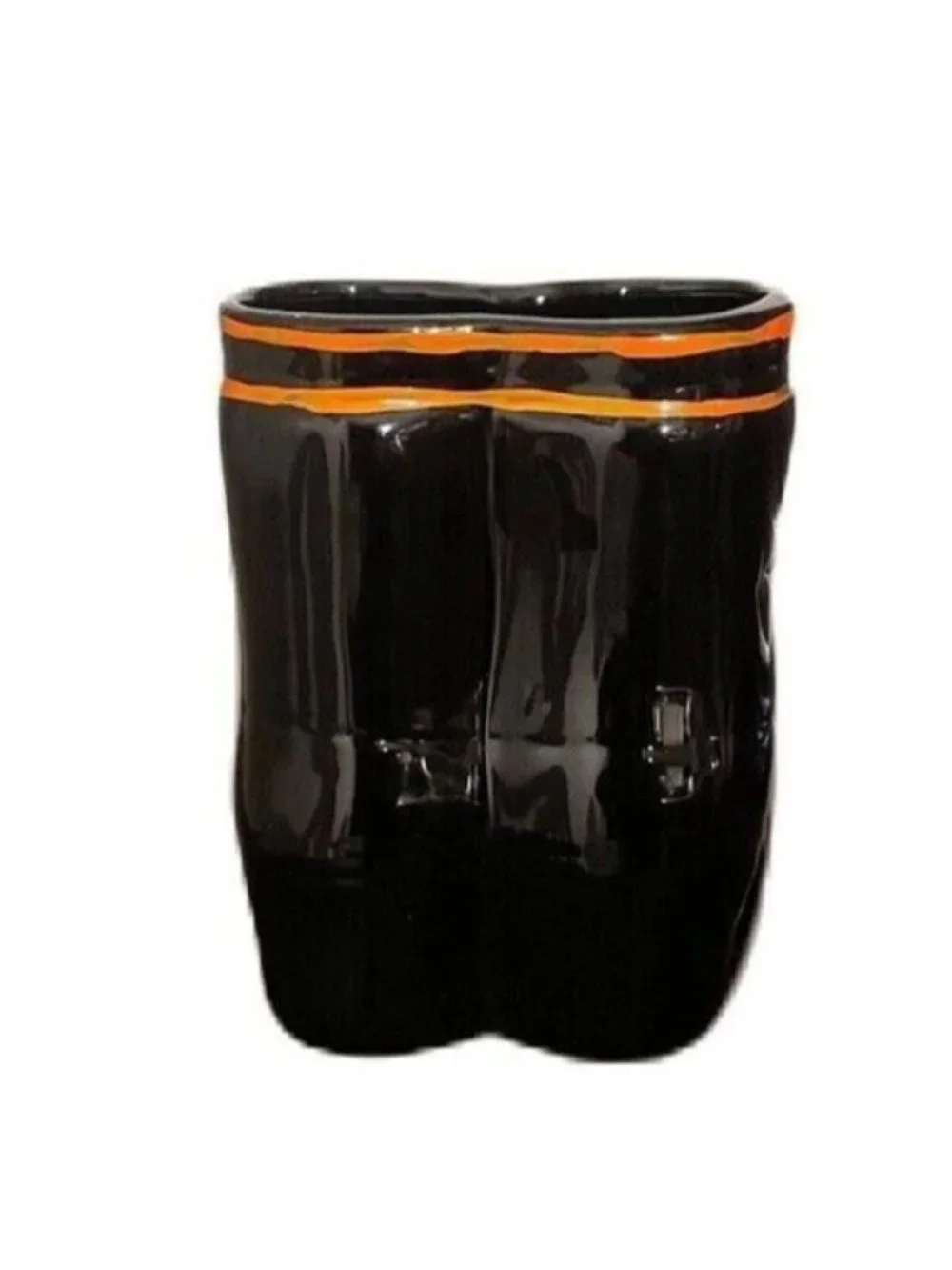 Target Bullseye Playground Eek Ceramic Witch Boots Planter Halloweem new